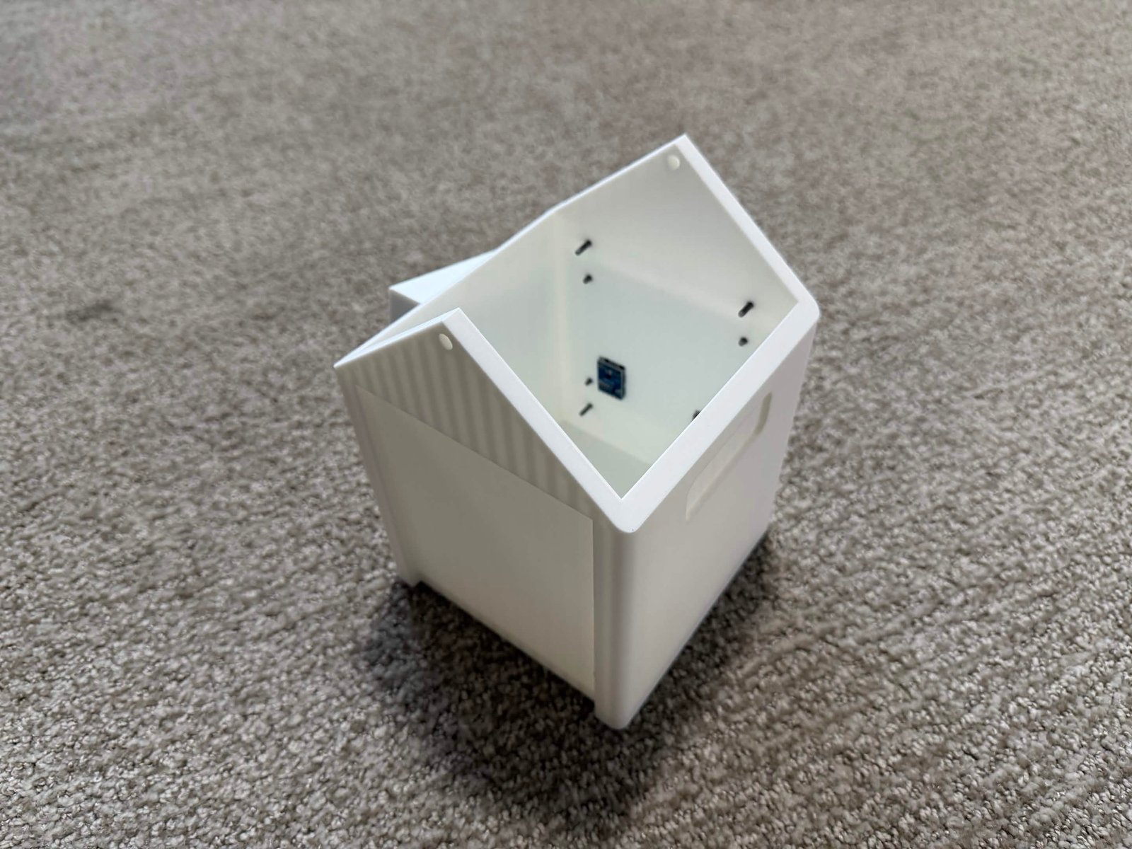 The fourth prototype as built, with every cover secured and the board fitted